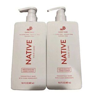 Native Conditioner Candy Cane Holiday Moisturizing Hair 16.5 Oz (2Bottles)